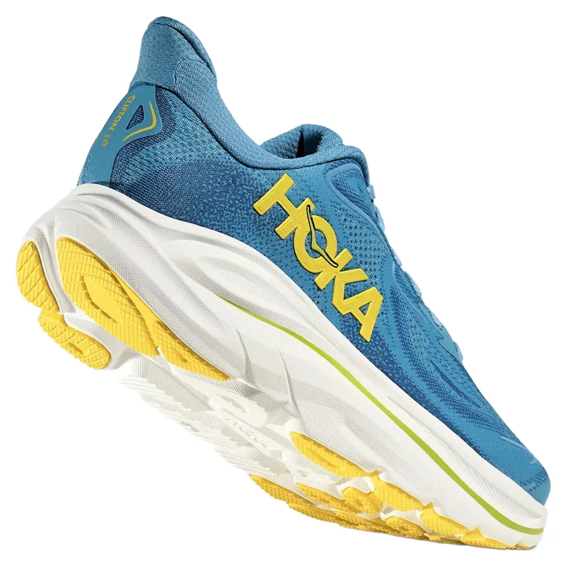 Hoka Clifton 10 Men's Running Shoes - Alpine Blue/Foggy Night-4