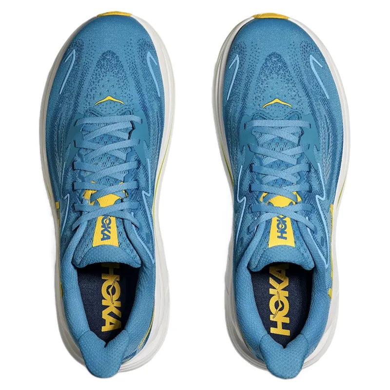 Hoka Clifton 10 Men's Running Shoes - Alpine Blue/Foggy Night-6