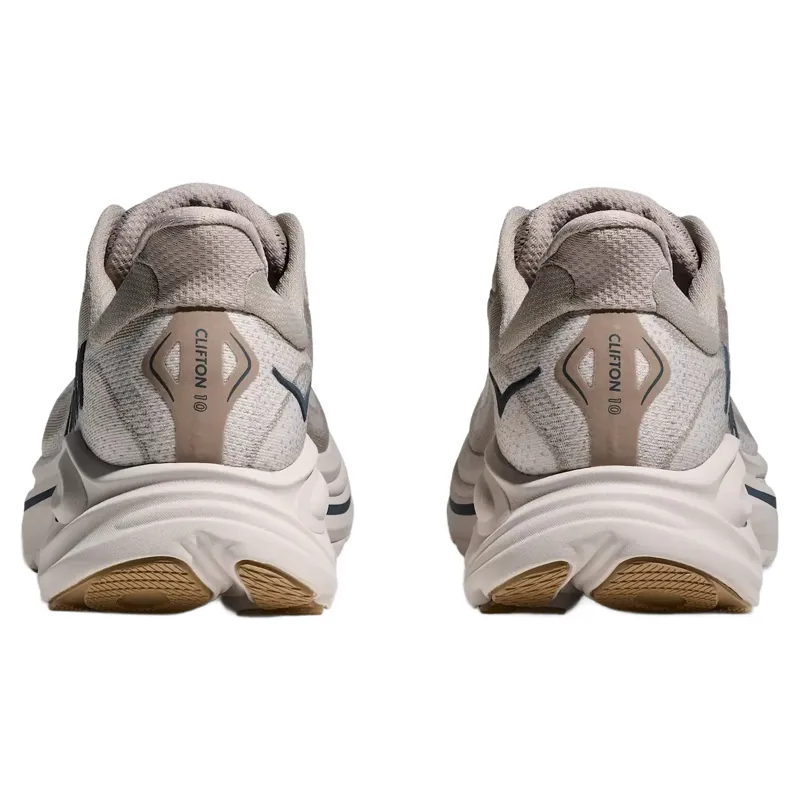 Hoka Clifton 10 Men's Running Shoes - Putty/Grout-5