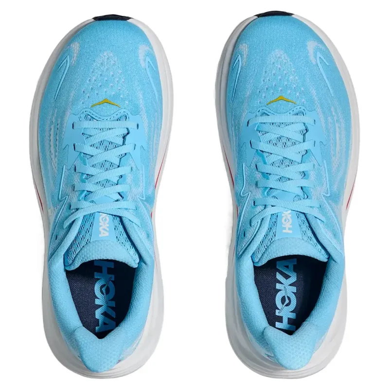 Hoka Clifton 10 Women's Running Shoes - Soaring Blue/Frost-6