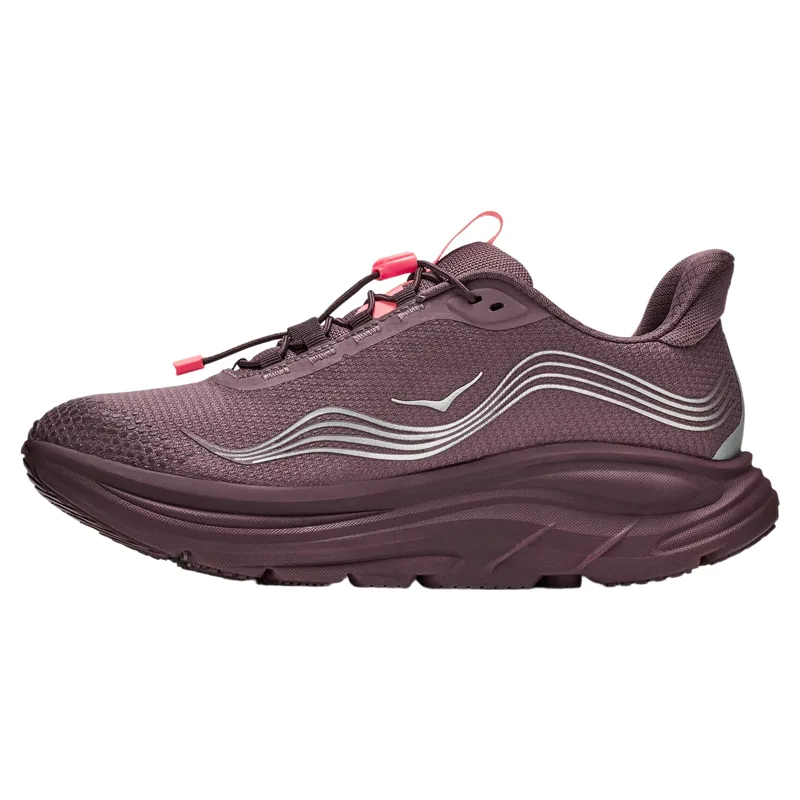 Hoka Clifton 11 GTX W Women's Running Shoes in Smoky Quartz/Deep Mauve-1