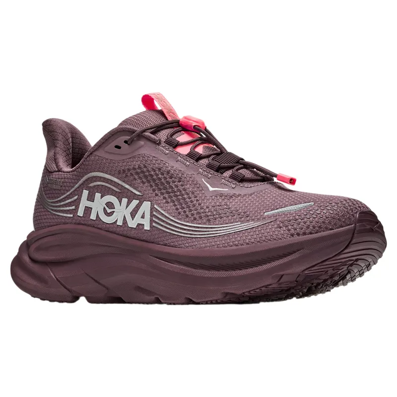 Hoka Clifton 11 GTX W Women's Running Shoes in Smoky Quartz/Deep Mauve-2