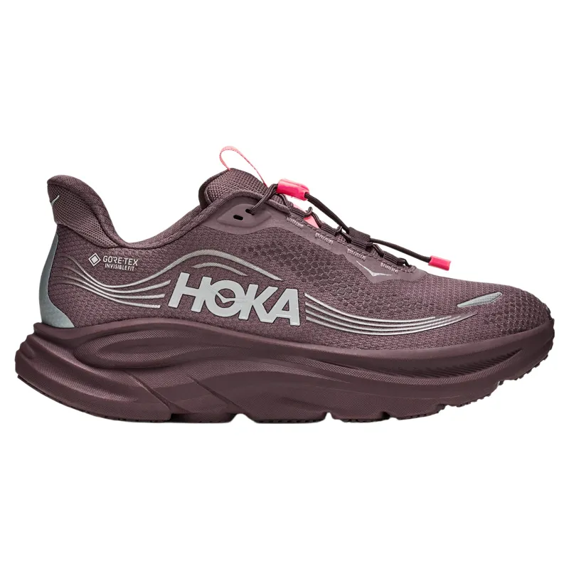 Hoka Clifton 11 GTX W Women's Running Shoes in Smoky Quartz/Deep Mauve