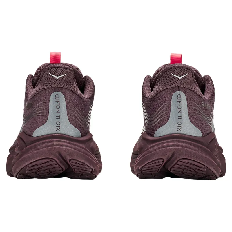 Hoka Clifton 11 GTX W Women's Running Shoes in Smoky Quartz/Deep Mauve-6