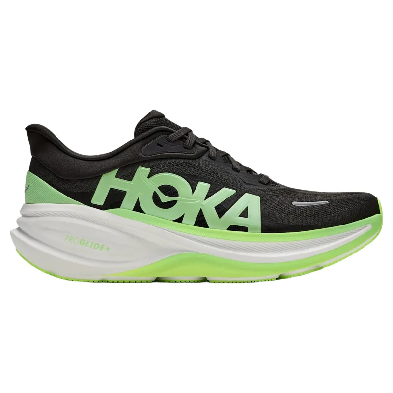 Hoka Clifton PRO Mens Running Shoes in Carbon Black/Tart Apple