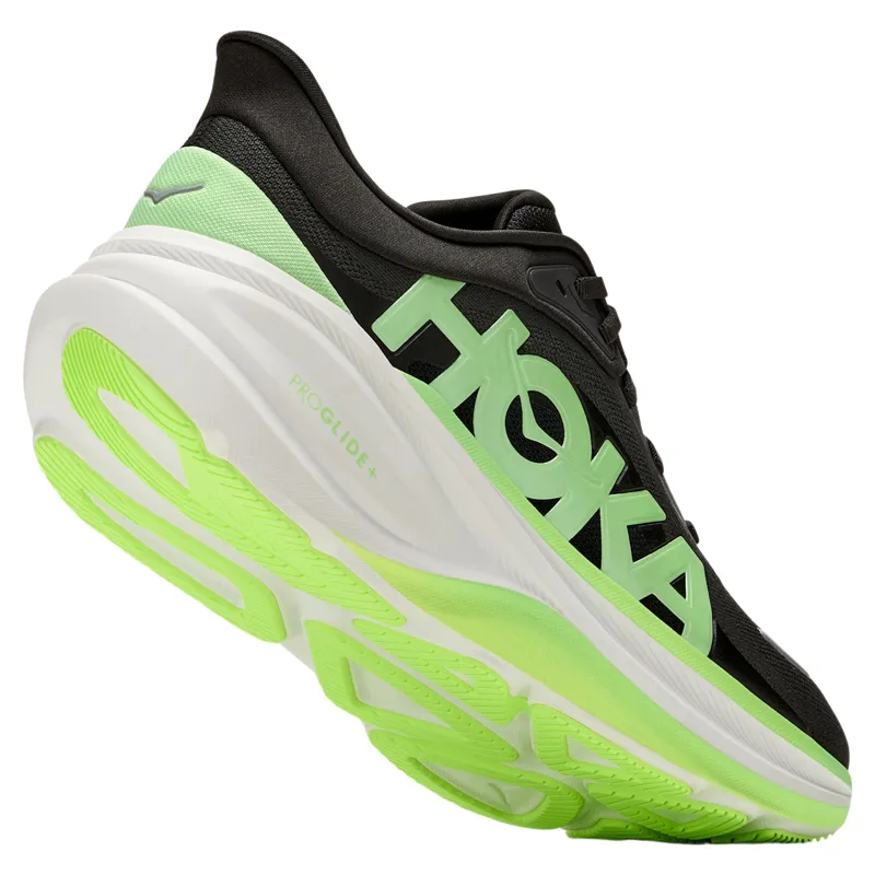 Hoka Clifton PRO Mens Running Shoes in Carbon Black/Tart Apple-3