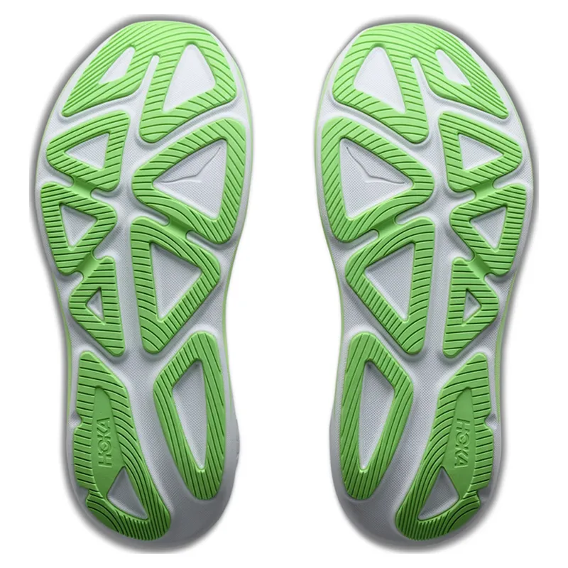 Hoka Clifton PRO Women's Running Shoes - Cosmic Grey / Neon Yuzu-7