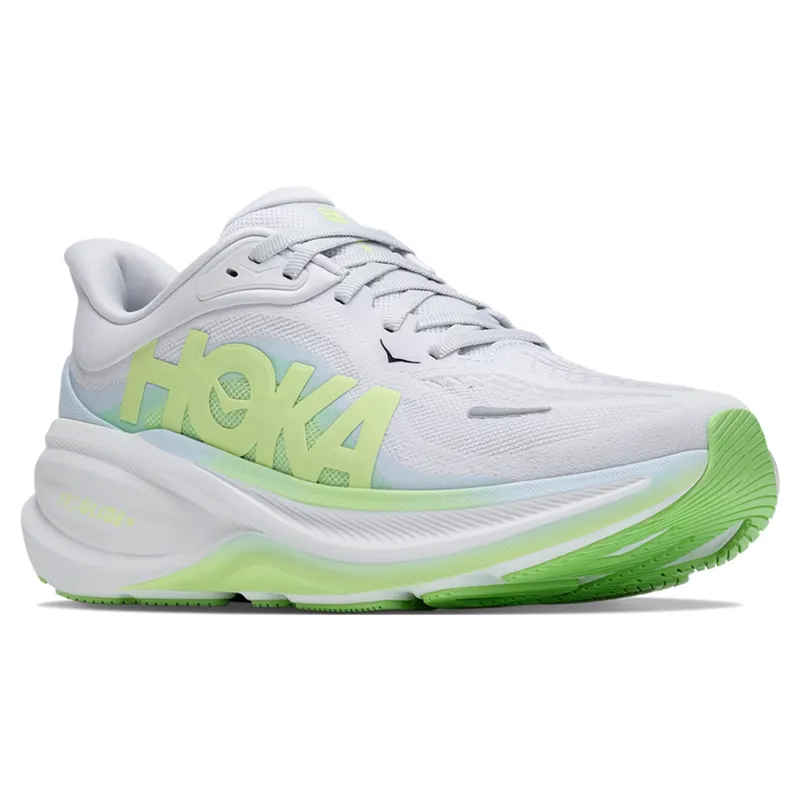 Hoka Clifton PRO Women's Running Shoes - Cosmic Grey / Neon Yuzu-2