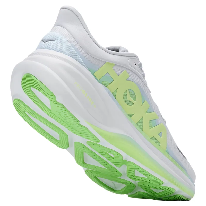 Hoka Clifton PRO Women's Running Shoes - Cosmic Grey / Neon Yuzu-4
