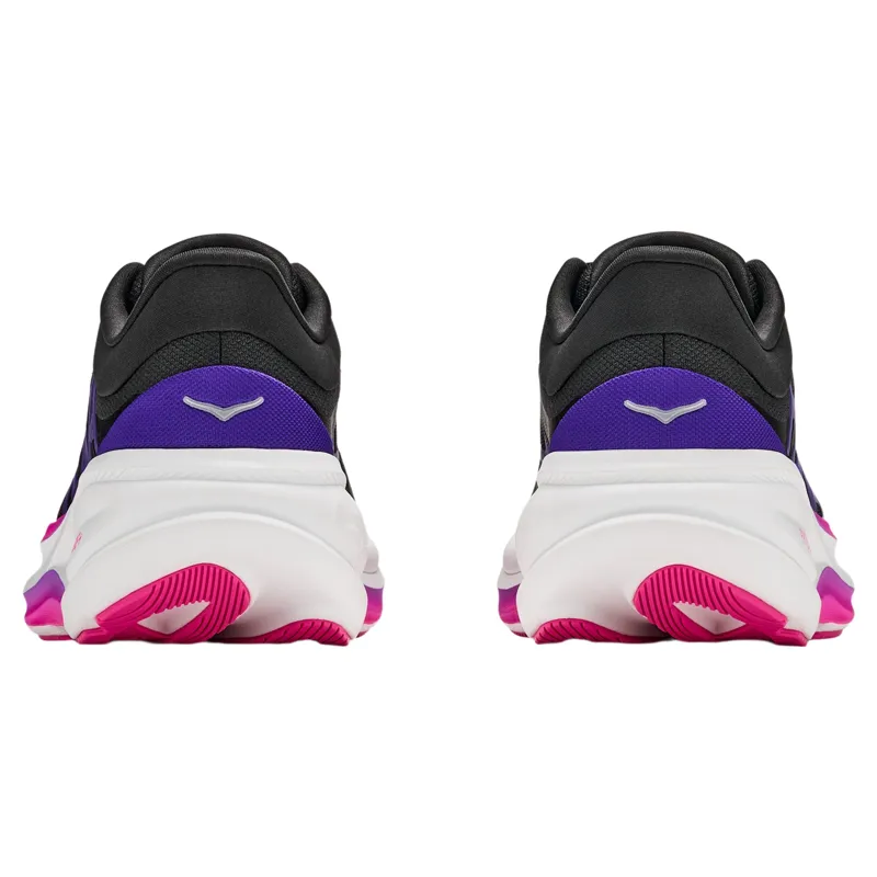 Hoka Clifton PRO Women's Running Shoes in Carbon Black / Cosmic Purple-5