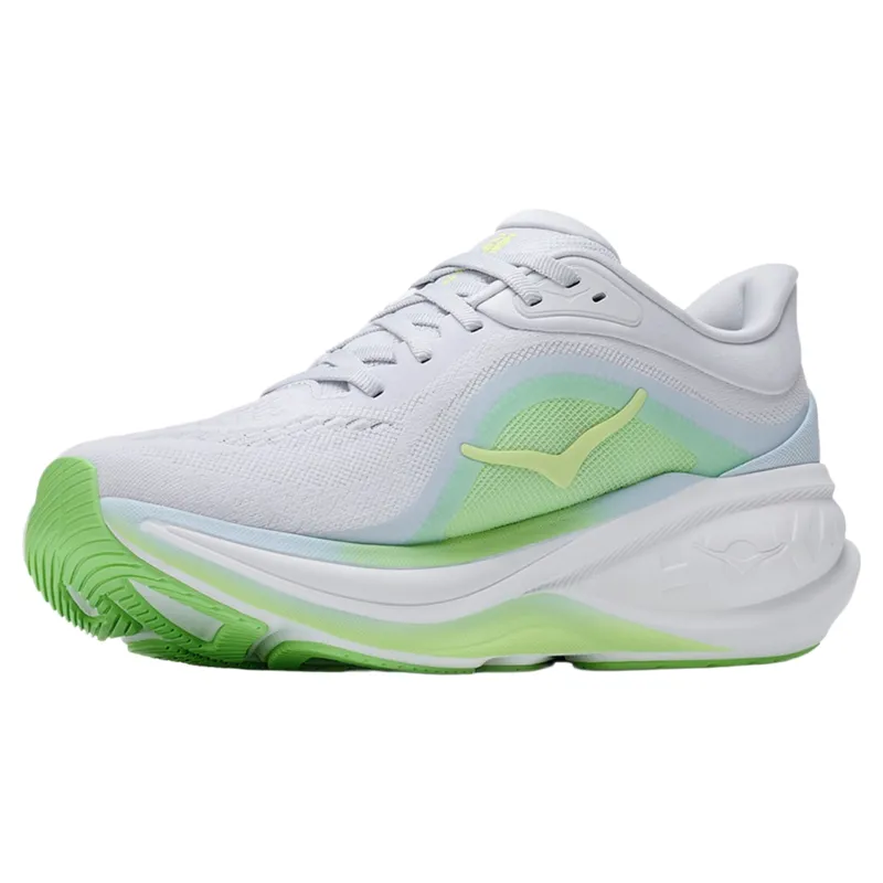 Hoka Clifton PRO Women's Running Shoes in Cosmic Grey / Neon Yuzu-3