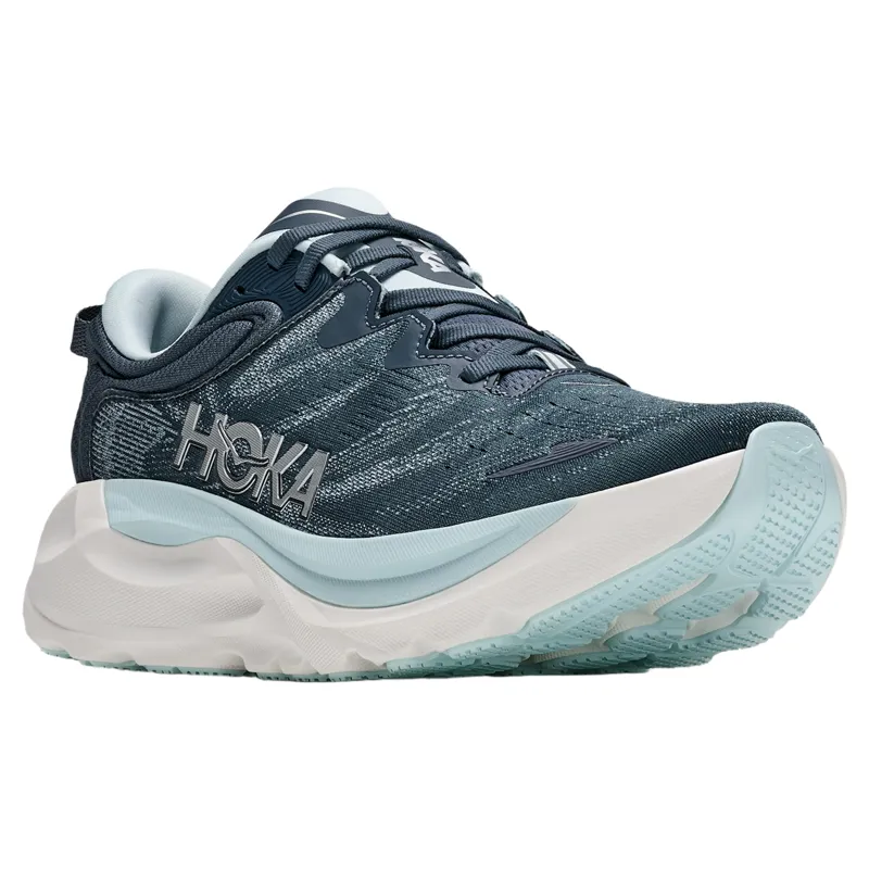 Hoka Gaviota 6 Women's Running Shoes - Faded Navy/Glimmering Blue-2