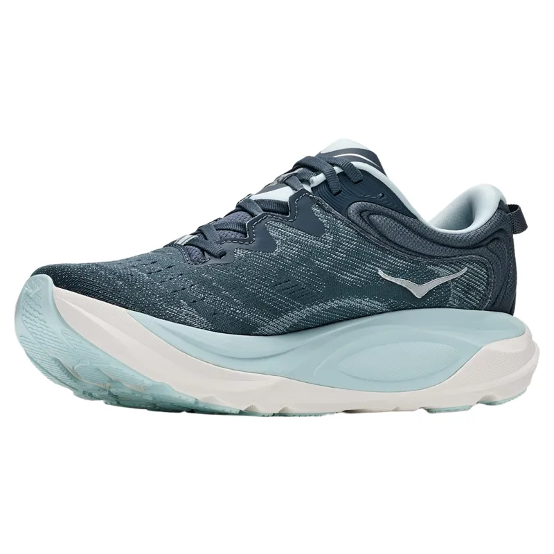 Hoka Gaviota 6 Women's Running Shoes - Faded Navy/Glimmering Blue-3