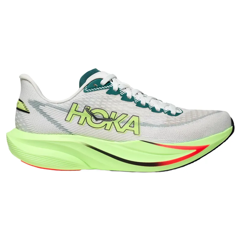 Hoka Mach 7 Women's Running Shoes - Frost/Neon Yuzu
