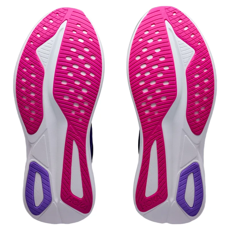 Hoka Mach 7 Women's Running Shoes - Carbon Black/Cosmic Purple-6