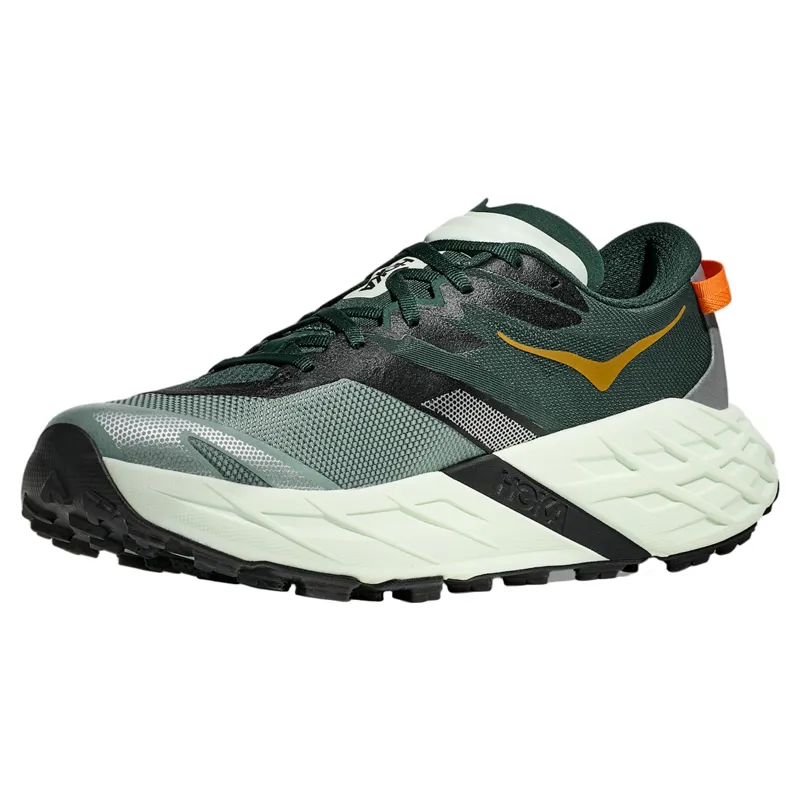 Hoka Speedgoat 7 Men's Trail Running Shoes - Bay Leaf/Sea Glass-3