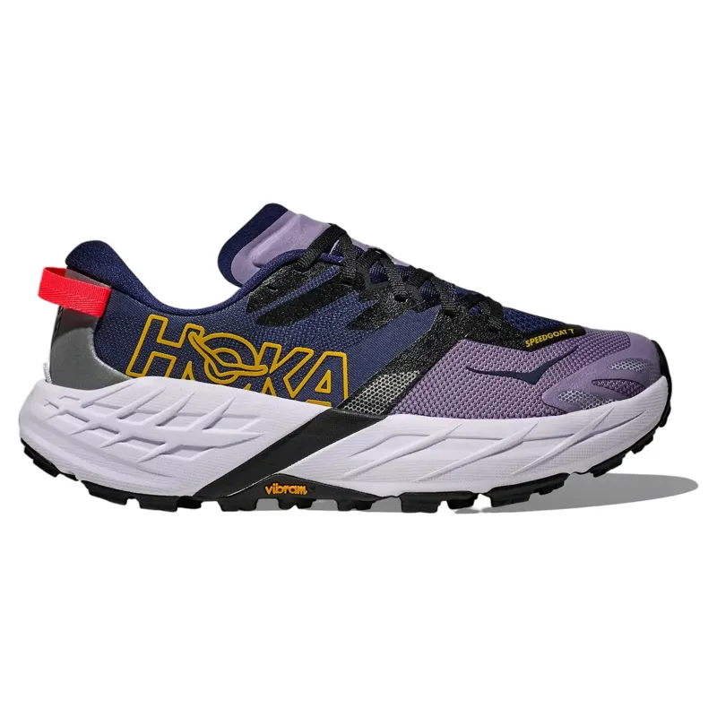 Hoka Speedgoat 7 Women's Trail Running Shoes - Berry Jam/Starlight Glow