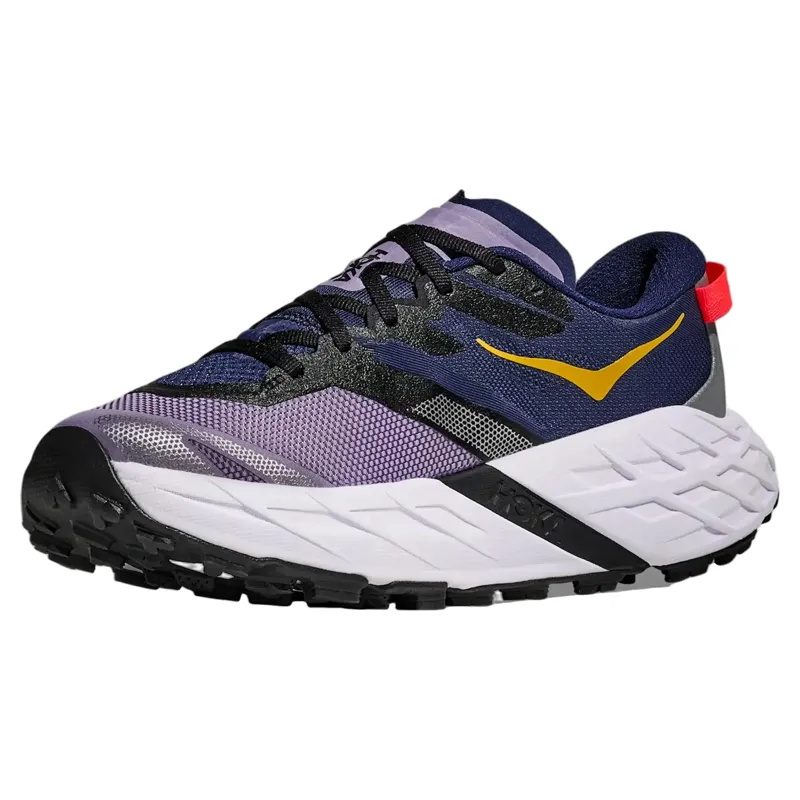 Hoka Speedgoat 7 Women's Trail Running Shoes - Berry Jam/Starlight Glow-3