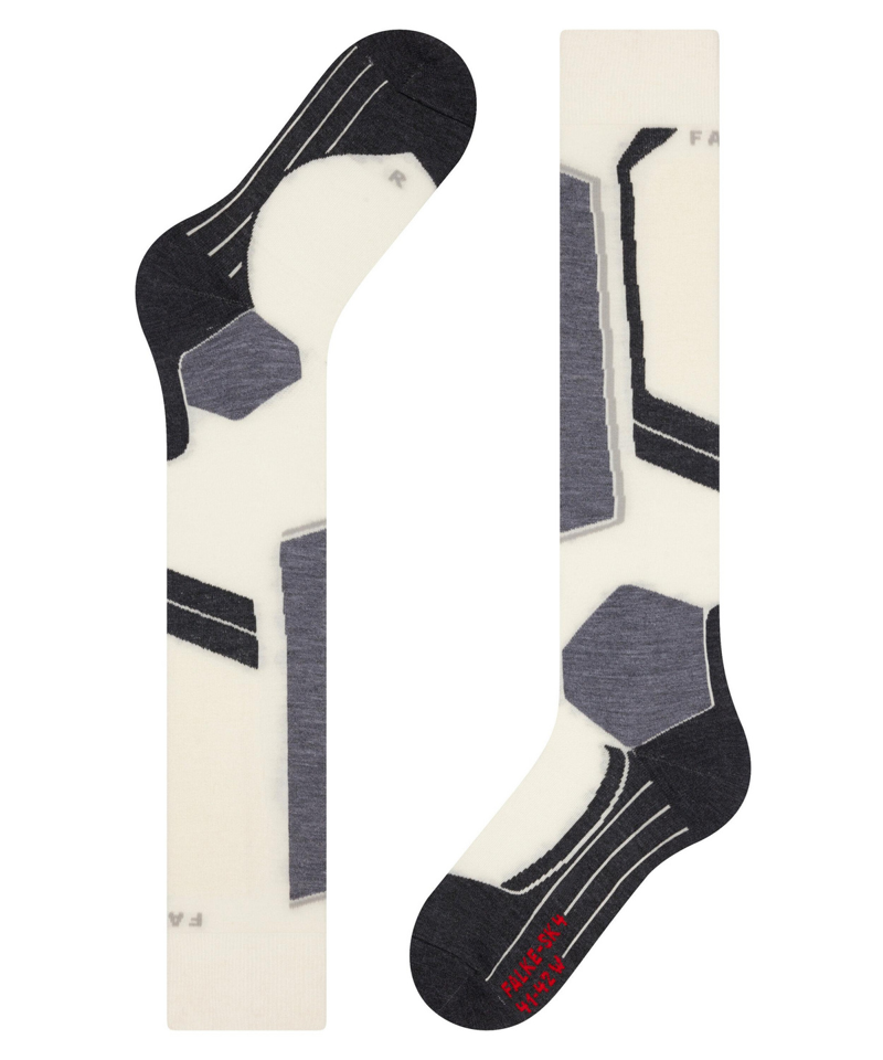 Falke SK4 Advanced Women's Ski Socks - Off White-3