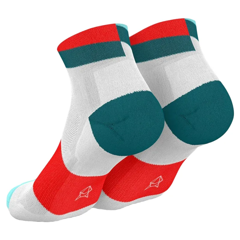 Incylence Ultralight Socks - Spirals Short Petrol Inferno-1
