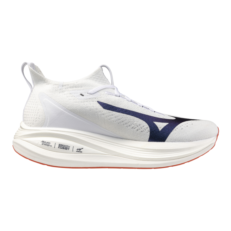 Mizuno Neo Vista 2 Men's Running Shoes - White/White/Iris Bloom-1