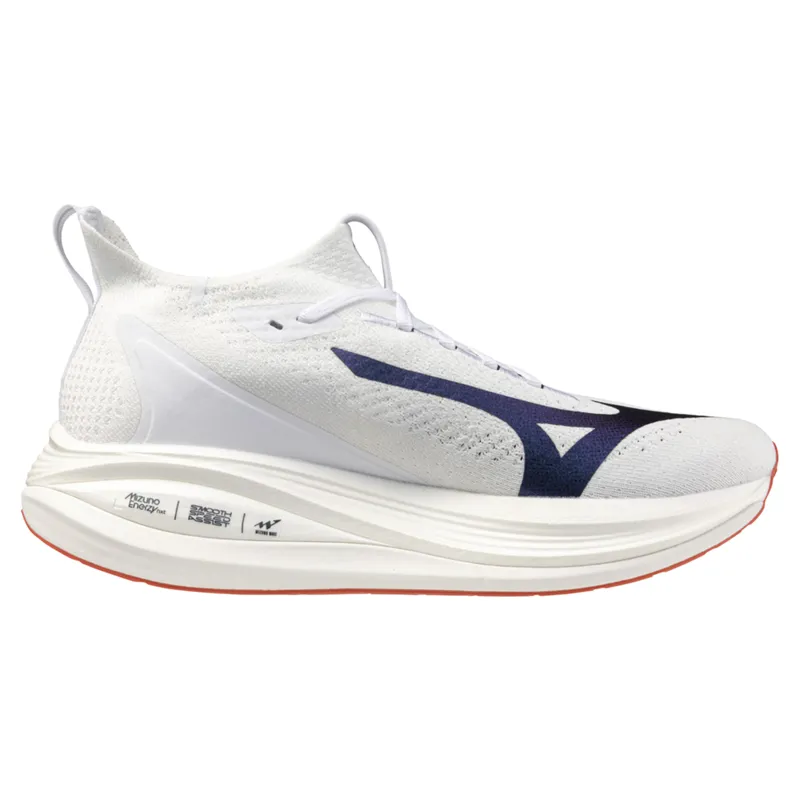 Mizuno Neo Vista 2 Men's Running Shoes - White/White/Iris Bloom-1