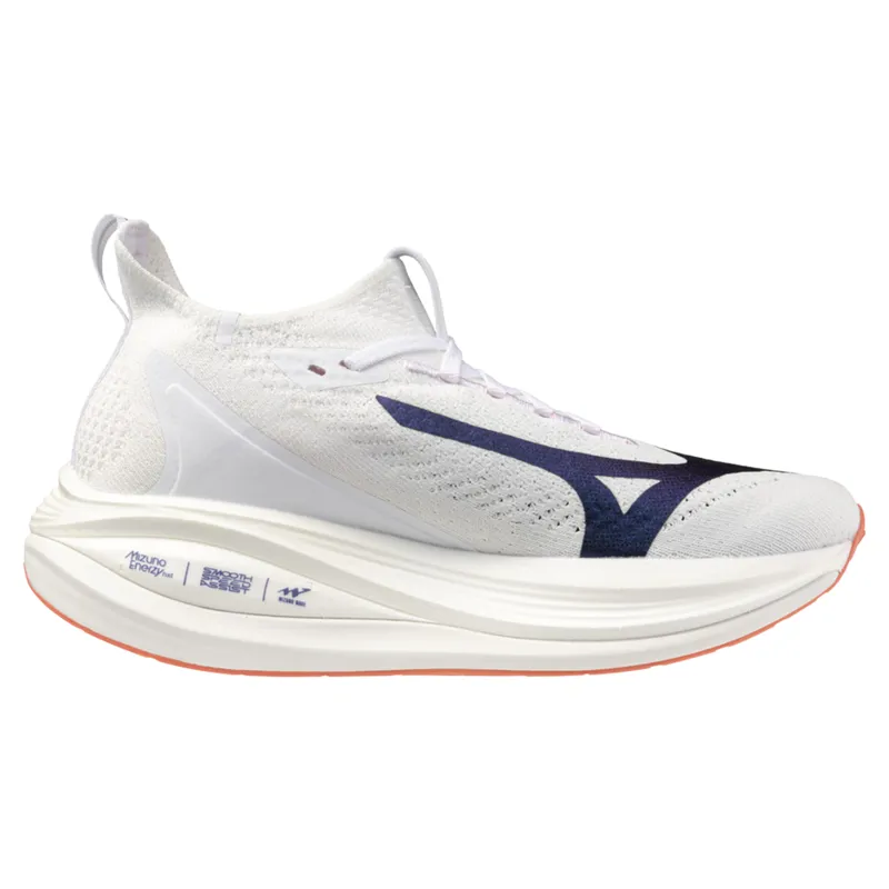 Mizuno Neo Vista 2 Women's Running Shoes - White/Coral/Iris Bloom-1