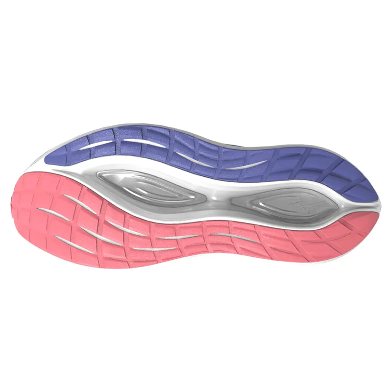 Mizuno Neo Vista 2 Women's Running Shoes - White/Coral/Iris Bloom-3