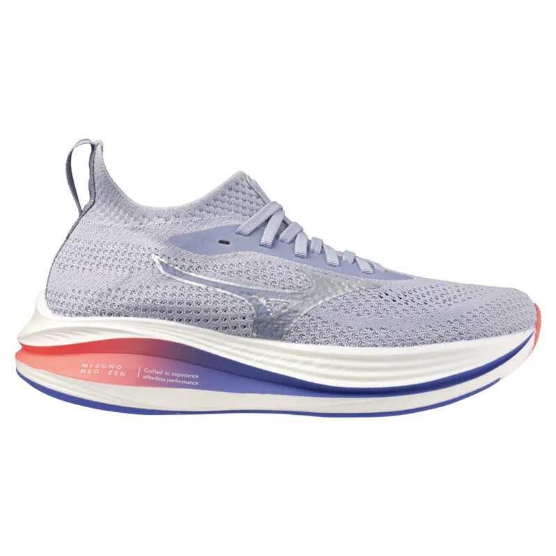 Mizuno Neo Zen Women's Running Shoes - Icelandic Blue/Silver/Coral