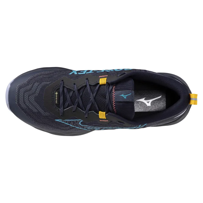 Mizuno Wave Daichi 9 GTX Men's Trail Running Shoes - Blue/Capri/Ice-2