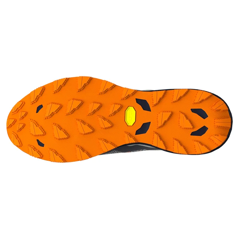 Mizuno Wave Daichi 9 Men's Trail Running Shoes - Mercury/Tangelo/Org-3