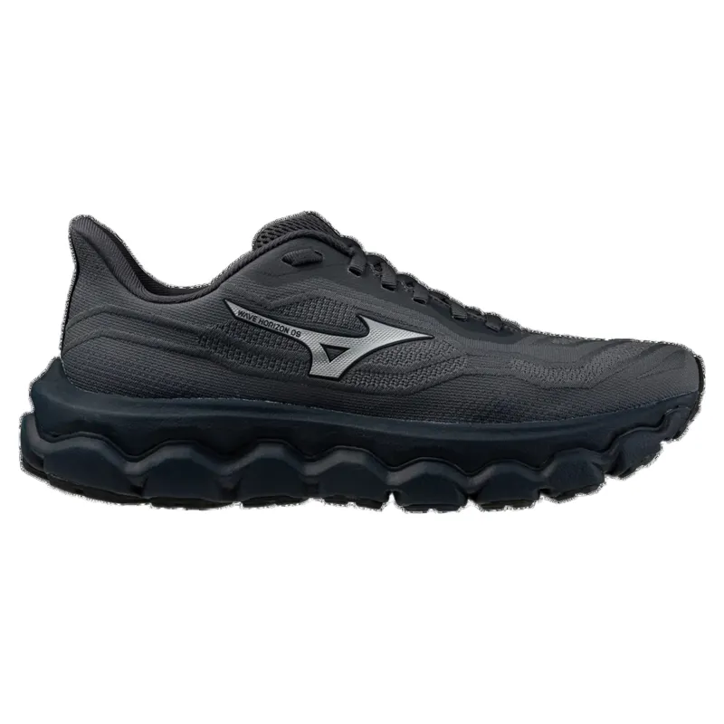 Mizuno Wave Horizon 9 Men's Running Shoes in India Ink/Silver/Black