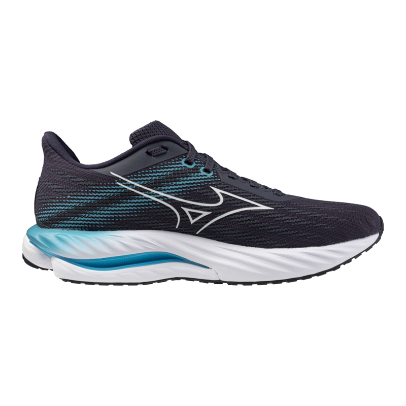 Mizuno Wave Inspire 21 Men's Running Shoes - Gray/White/Capri Breeze-1