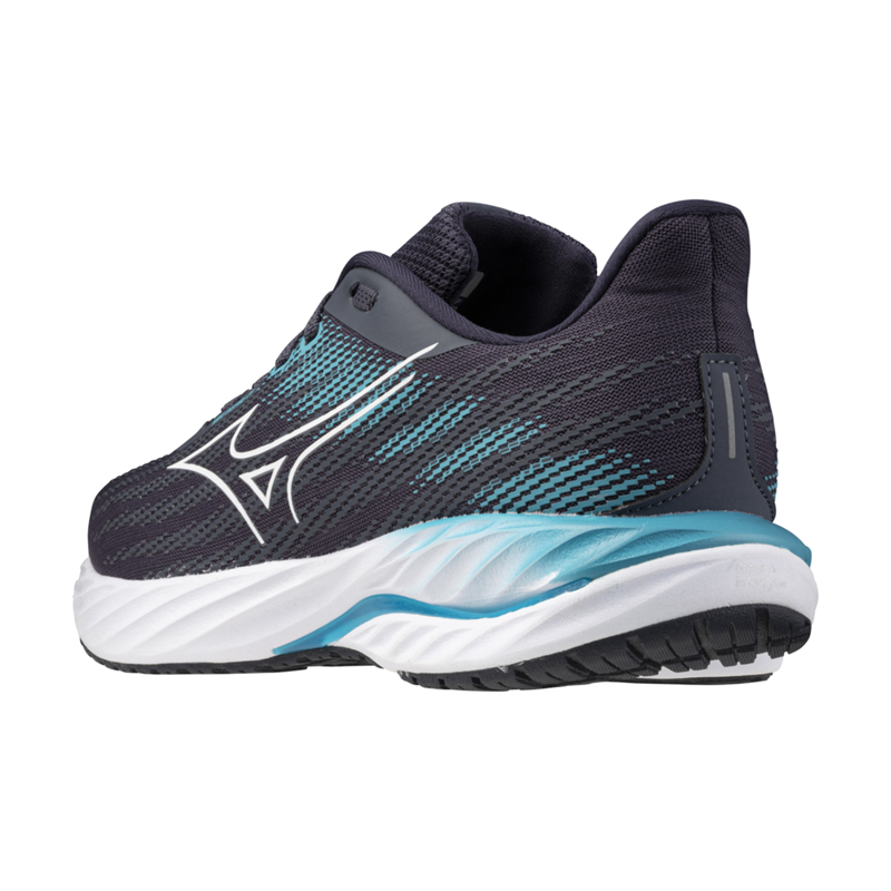 Mizuno Wave Inspire 21 Men's Running Shoes - Gray/White/Capri Breeze-4