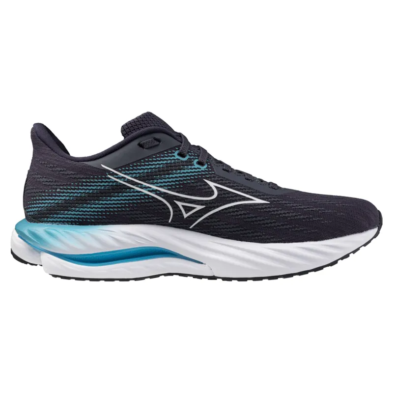 Mizuno Wave Inspire 21 Men's Running Shoes - Gray/White/Capri Breeze-1