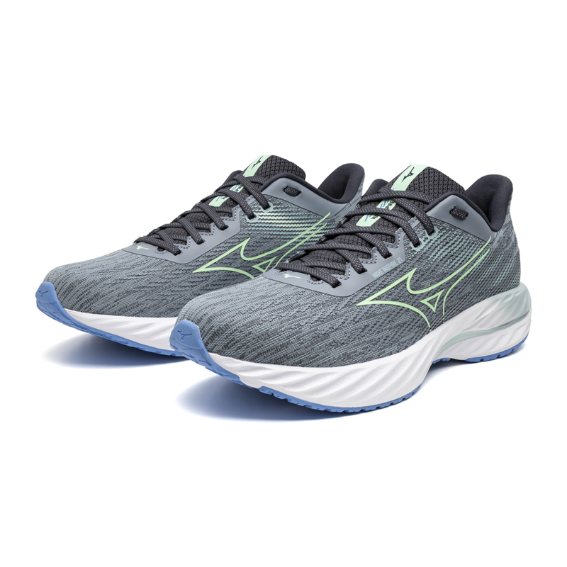 Mizuno Wave Inspire 21 Men's Running Shoes - Tradewinds/Mint/Blue-6
