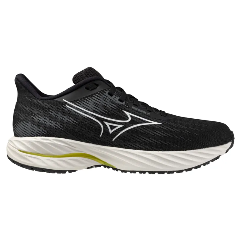 Mizuno Wave Inspire 21 Women's Running Shoes - Black/White/Yellow