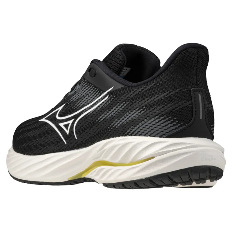 Mizuno Wave Inspire 21 Women's Running Shoes - Black/White/Yellow-5