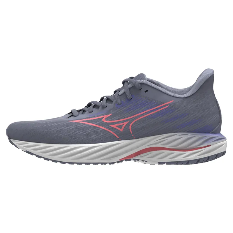 Mizuno Wave Inspire 21 Women's Running Shoes - Blue/Coral/Iris Bloom