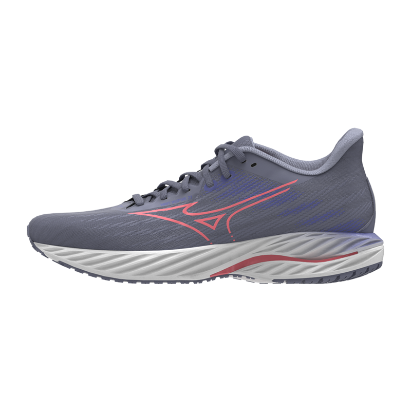 Mizuno Wave Inspire 21 Women's Running Shoes - Blue/Coral/Iris Bloom