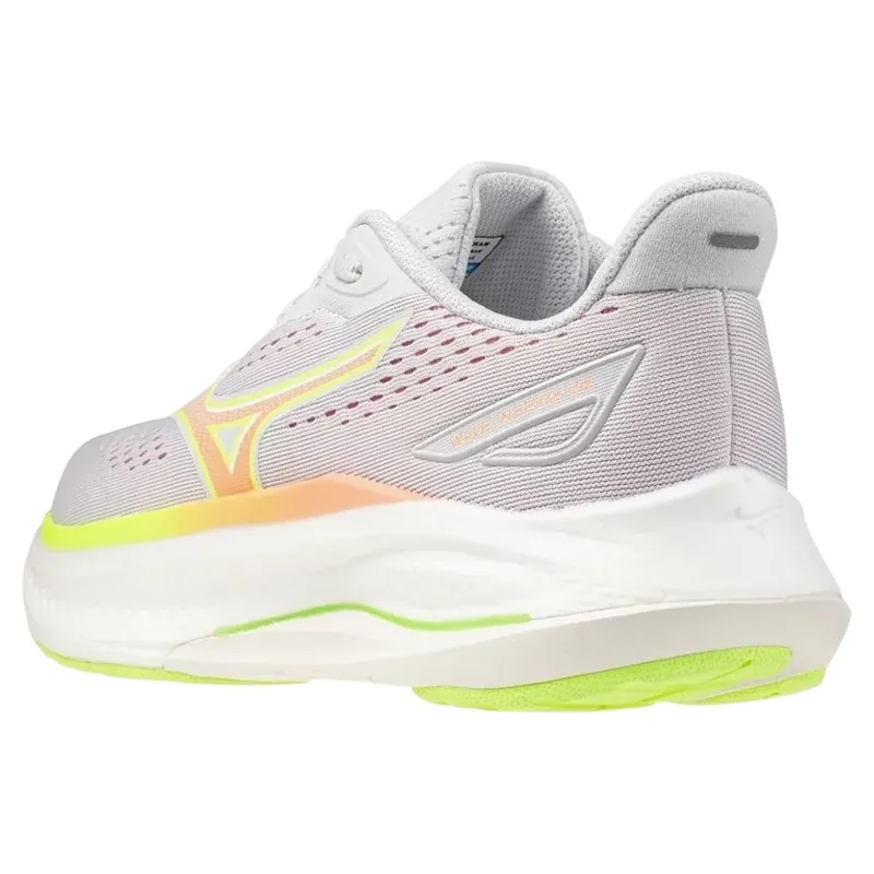 Mizuno Wave Inspire 22 Women's Running Shoes - Cloudscape/Desert Flower/Lime-3