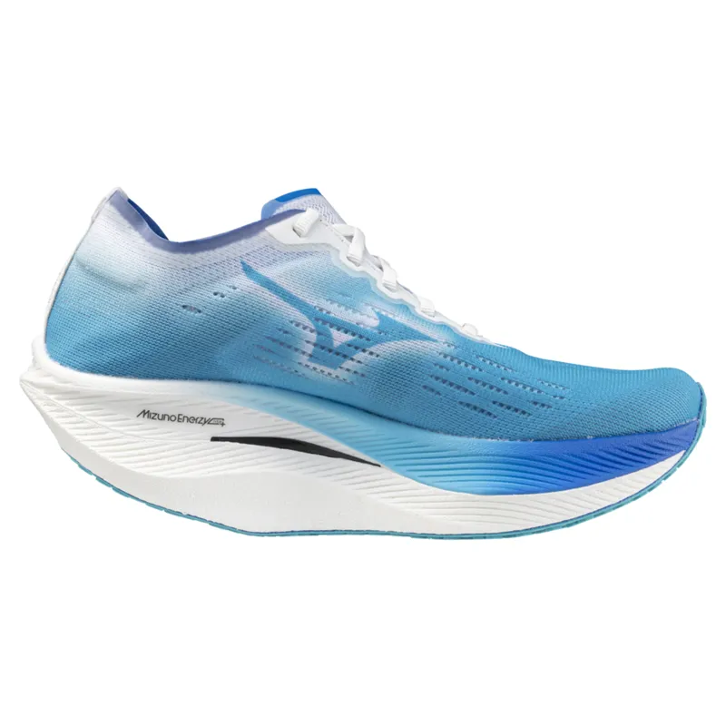 Mizuno Wave Rebellion Pro 2 Women's Running Shoe - Blue/Blue/White-1