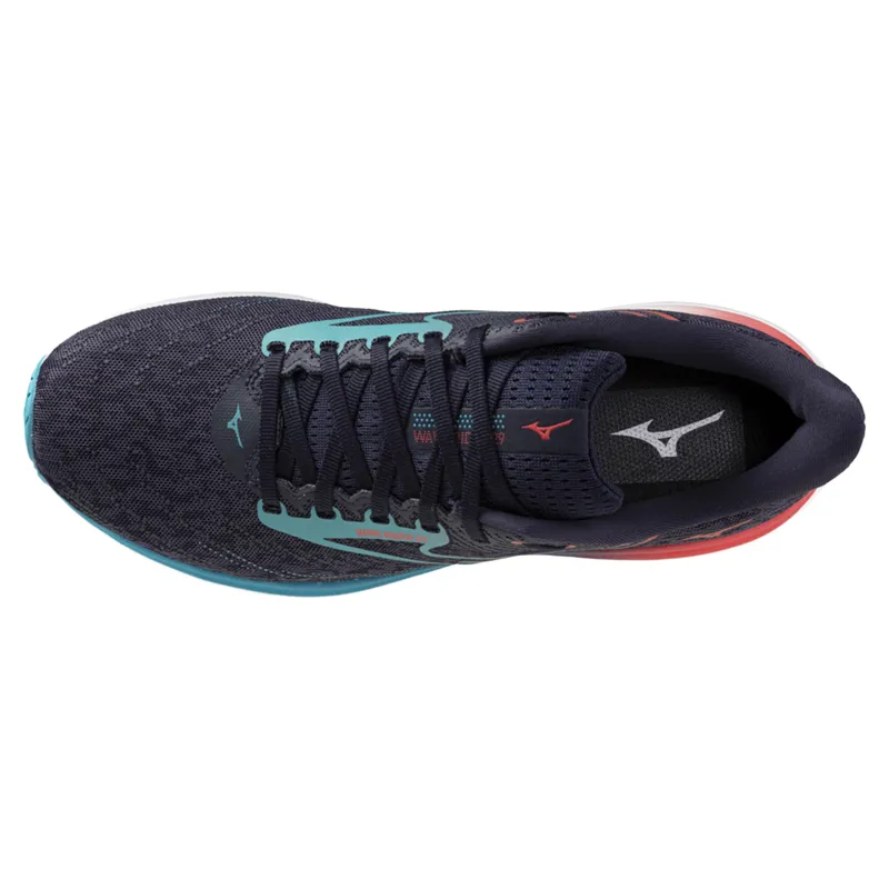 Mizuno Wave Rider 29 Men's Running Shoes - Gray/Capri Breeze/Caly-2