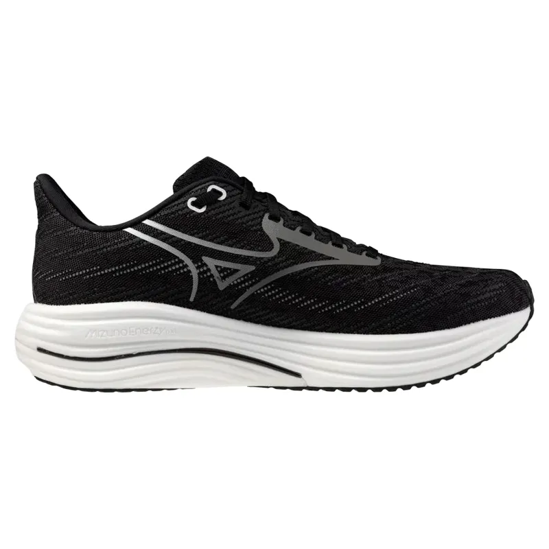 Mizuno Wave Rider 29 2E Wide Men's Running Shoe - Blk Sand/Quiet Shade-1