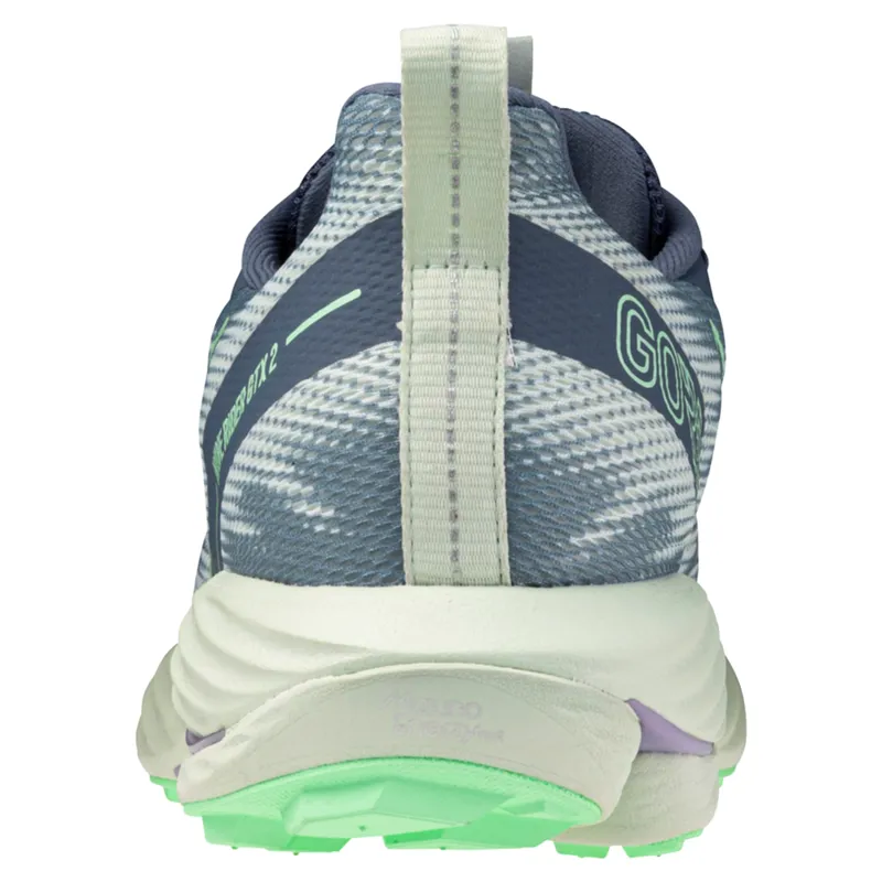 Mizuno Wave Rider GTX 2 Women's Running Shoes - Citadel/Indego-4