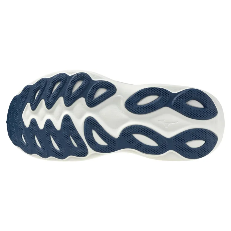 Mizuno Wave Sky 9 Men's Running Shoes - Snow White/Surf the Web/Yellow-6