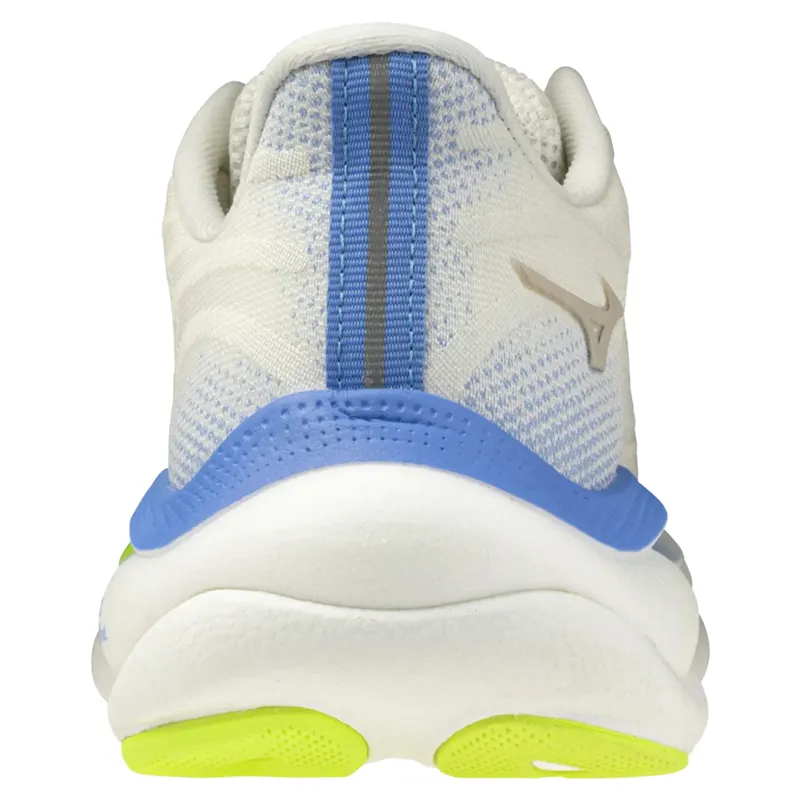 Mizuno Wave Sky 9 Women's Running Shoes - White/Silver/Ultramarine-6