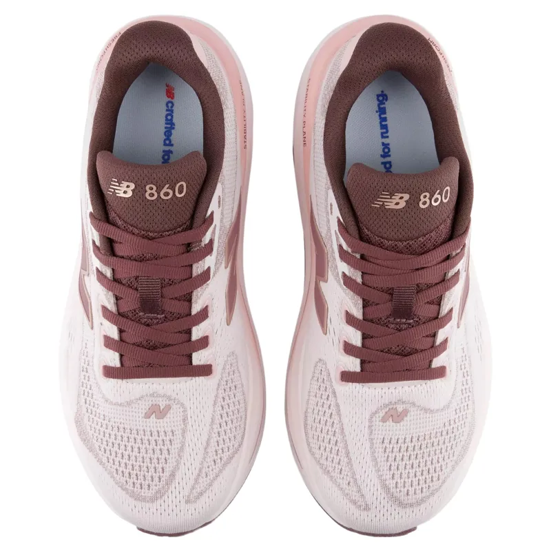 New Balance Fresh Foam X 860 V15 Women's Running Shoes - Pink Salt-3
