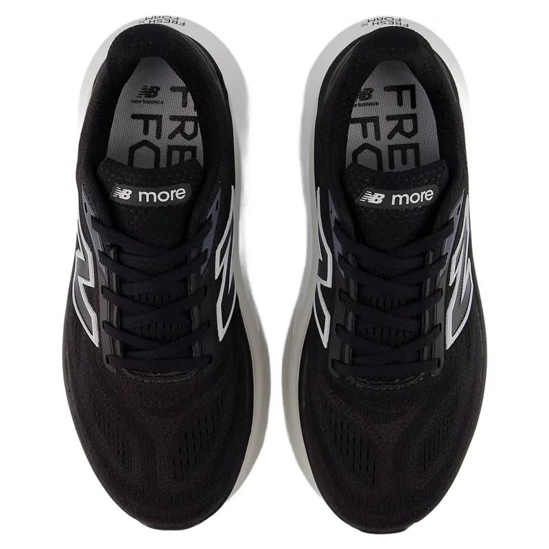 New Balance Fresh Foam X More v6 Women's Running Shoes - Black/Grey-2