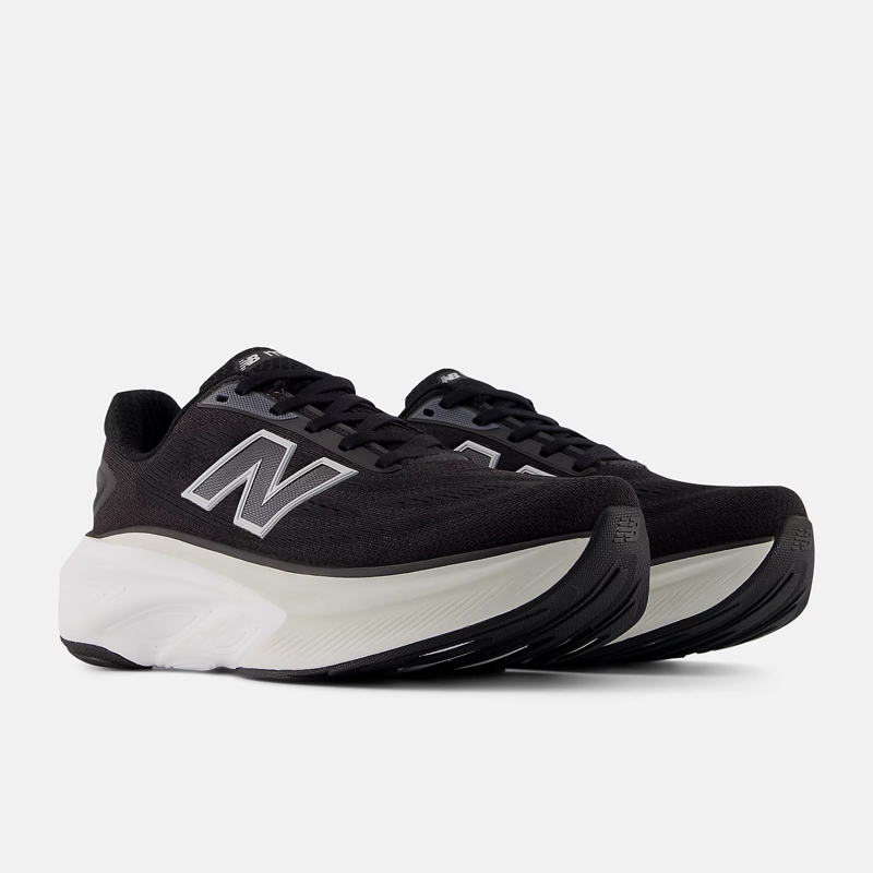New Balance Fresh Foam X More v6 Women's Running Shoes - Black/Grey-5
